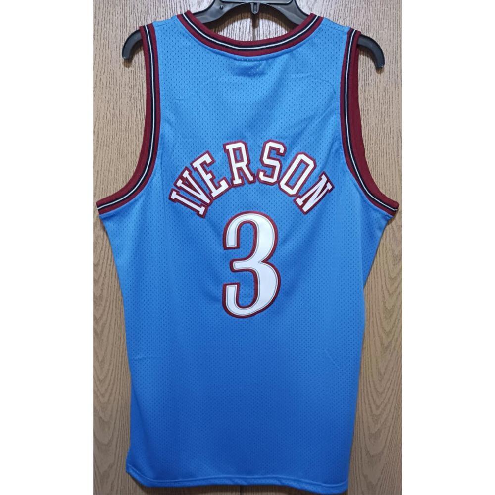 Allen Iverson (Mitch/Ness)-(76ers)-(Jersey)-(Size:XL)-$100 - Picture 3 of 9